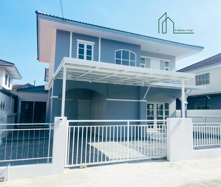 บ้านเดี่ยว รีโนเวทใหม่ บ้านคาซาลีน่า ถนนนิมิตใหม่ คลองสามวา