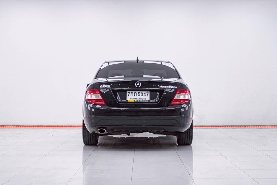 รหัสรถ 💥 รถเข้าใหม่ 1E744  MERCEDES-BENZ C-CLASS C200 K 1.8 AT 2010 รูปที่ 4
