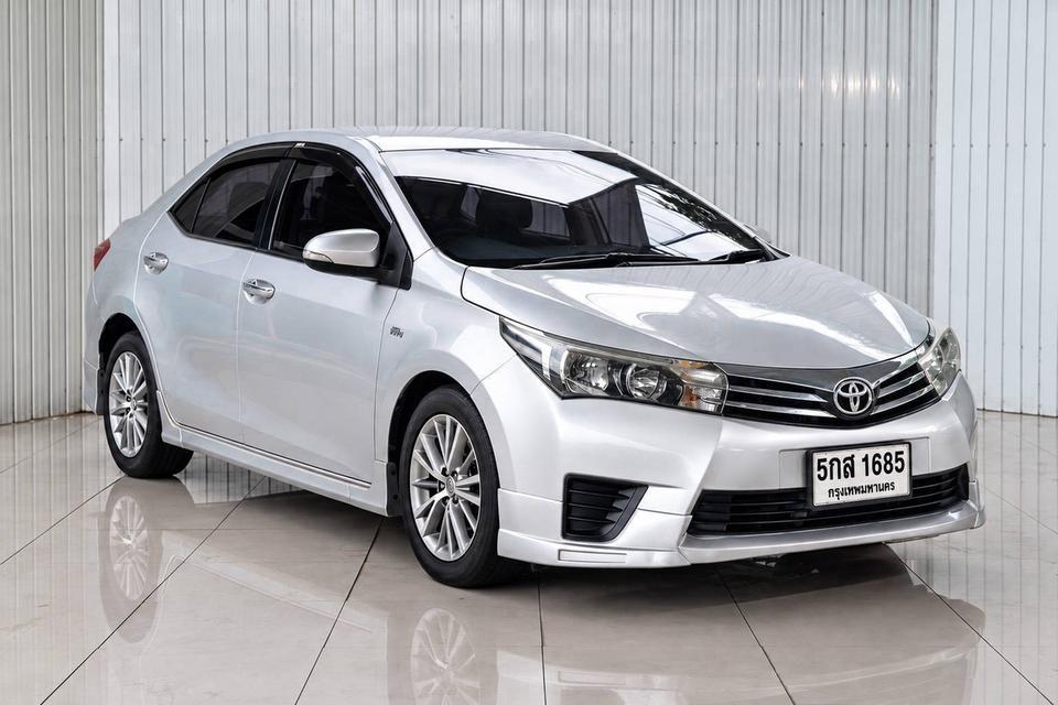 TOYOTA COROLLA ALTIS 1.6 G ปี 2017 สีเทา โฉม ALTIS ปี14-19