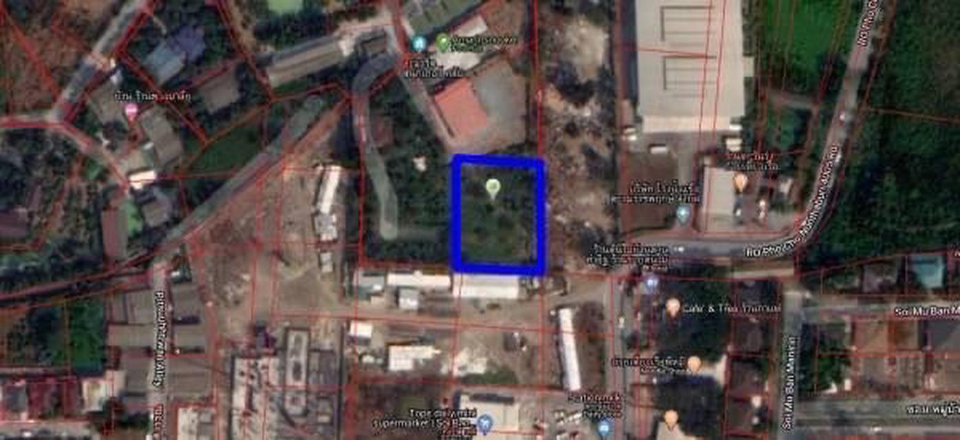 รูป ขายที่ดินเปล่า นนทบุรี ท่าอิฐ ซอย 12 ขนาด 1 ไร่ ใกล้ถนนราชพฤกษ์ ใกล้รถไฟฟ้า (เจ้าของขายเอง) 1