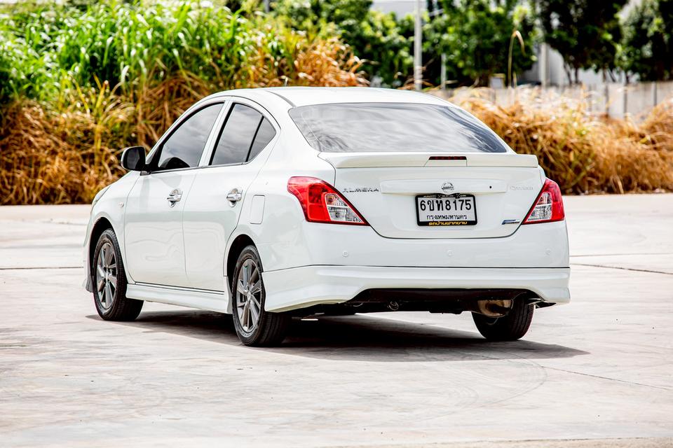 Nissan Almera 1.2E ปี 2016 สีขาว เกียร์ออโต้   8
