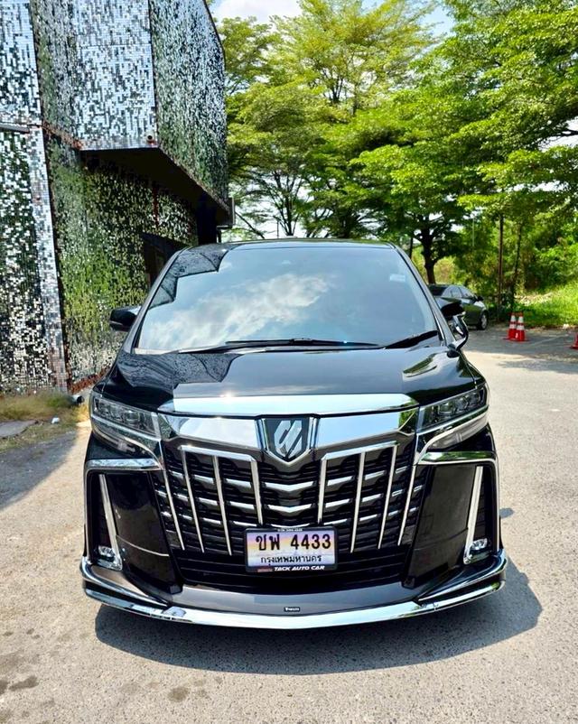 Toyota ALPHARD 2.5SC PACKAGE  สีดำ ปี 2024 ไมล์ 40,000 กม. รูปที่ 2