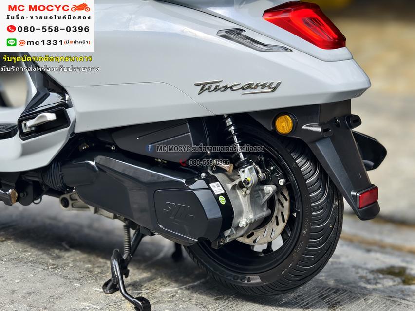 Tuscany 150 2025 รุ่นTop Keyless เลขไมล์ 7000กิโล  เล่มชุดโอนครบ  No1044    15