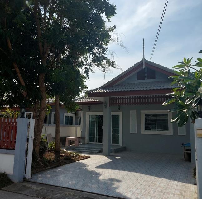 บ้านเดี๋ยว 2 ห้องนอน 2 ห้องน้ำ แอร์ เครื่องทำน้ำอุ่น ปั้มน้ำ เหล็กดัด เตียง ตู้เสื้อผ้า 1