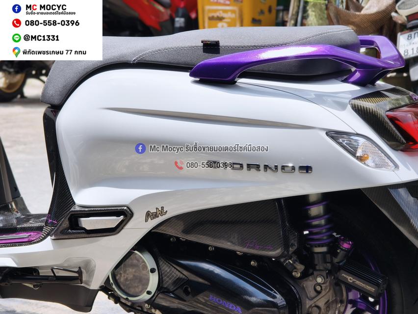 Giorno Plus 2024 รุ่นTOP ABS รถบ้านแท้มือเดียว ของแต่งหมดเป็นแสน No1449 รูปที่ 9