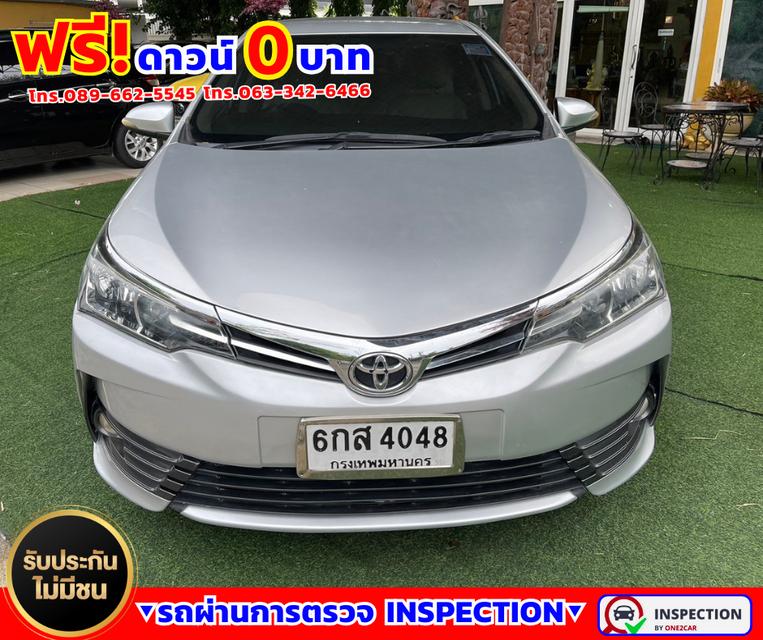 ✅Toyota Corolla Altis 1.6 G ✅ปี2017  สีเทา  เกียร์ออโต้ 1