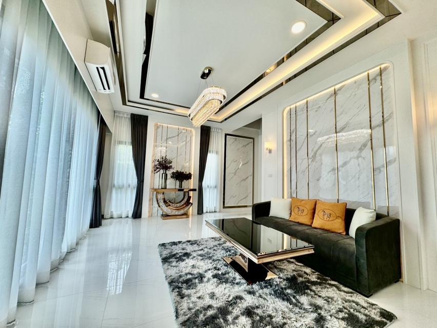 ให้เช่า: บ้านหรู The City Bangna 78 ตร.ว. ใกล้เมกะบางนา เฟอร์นิเจอร์ครบ พร้อมเข้าอยู่ 4