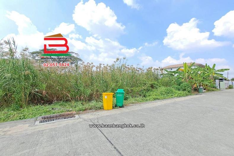 ที่ดินเปล่า เนื้อที่ 210 ตร.ว. หมู่บ้านเปรมวดี (พุทธมณฑลสาย 3 ซอย 19) ถนนพุทธมณฑลสาย 3 แขวงบางระมาด เขตตลิ่งชัน 8