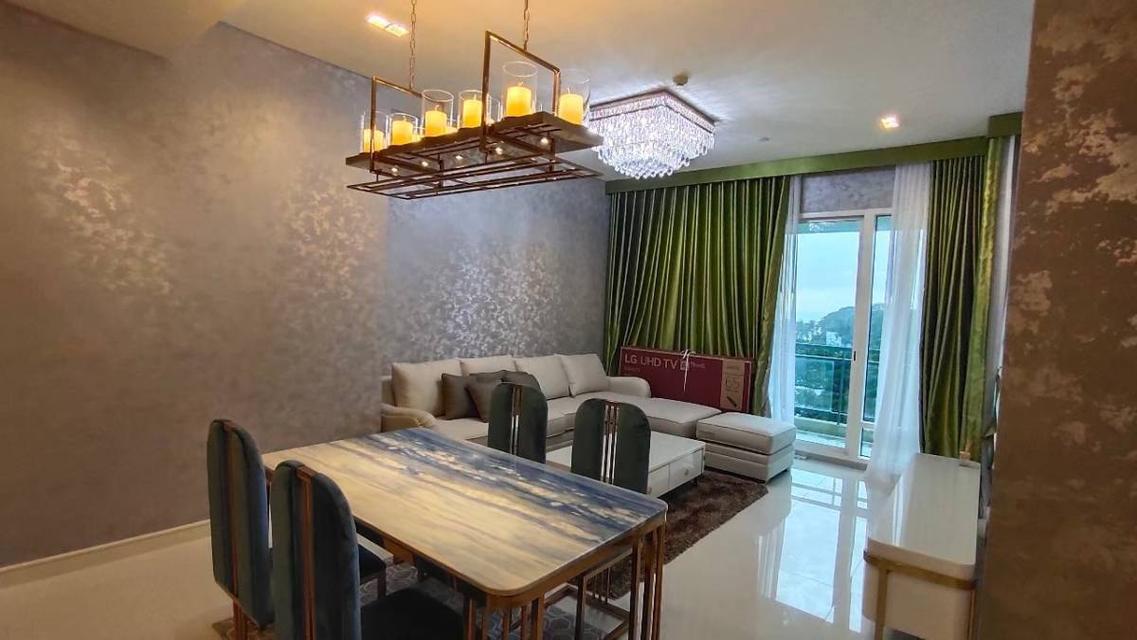 Sale/Rent  Reflection Jomtien beach Pattaya 2 bedroom sea view 2 bathroom  1 stories room 1 kitchen  Size 117 sqm.  Building B, Floor 2nd 16