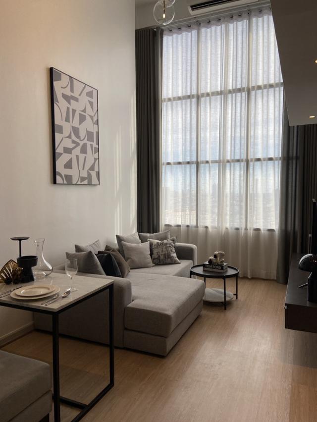 ให้เช่า คอนโด Duplex สไตล์ Modern 2 นอน ไนท์บริดจ์ ไพรม์ สาทร ใกล้ BTSช่องนนทรี 58 ตรม. 2