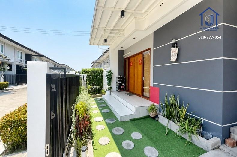 ขายบ้านเดี่ยว 2 ชั้น หมู่บ้านเดอะวัน ไลฟ์ บางนา ซอยนัมเบอร์วัน-ราม2 ถนนคู่ขนานกาญจนาภิเษก  ใกล้เมกาบางนา & รร.สาธิต ม.รามฯ 2 3