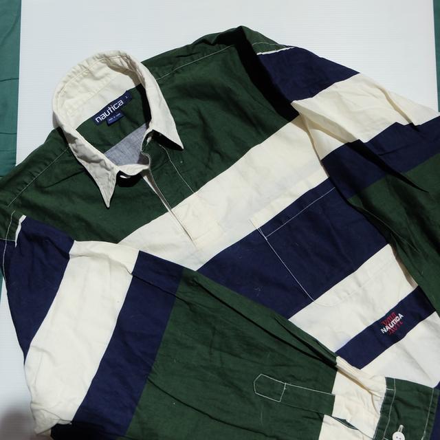 เสื้อเชิ้ต แบรนด์เนมมือสอง size XL Armani Nautica Big mac Boss Calvin Klein Polo Ralph Lauren 