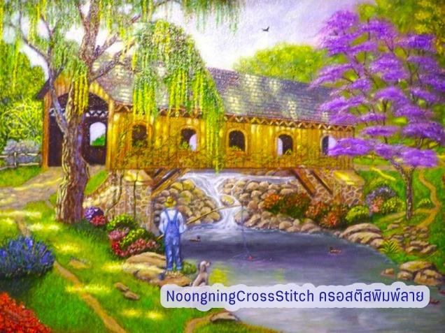 ร้าน Noongning Cross stitch ครอสติสพิมพ์ลาย จำหน่ายอุปกรณ์ครอสติส ภาพติดเพชร404 2