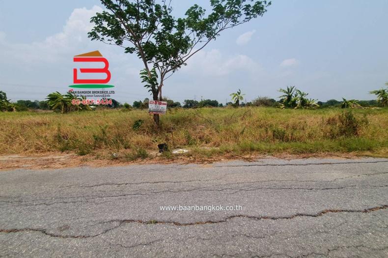 ที่ดินเปล่า หลังสถานีอนามัยบึงชำอ้อ คลองแปด เนื้อที่ 100 ตรว. ถนนรังสิต-นครนายก ตำบลบึงชำอ้อ อำเภอหนองเสือ จังหวัดปทุมธานี 1