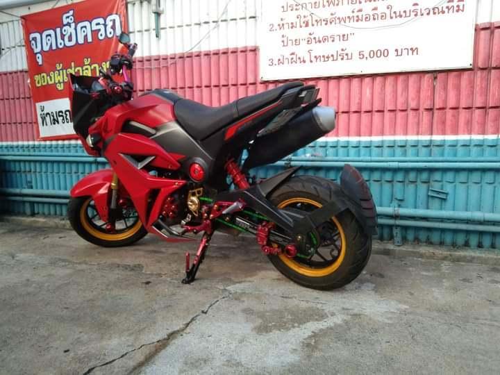 Honda Msx สีแดง 2