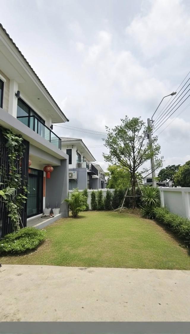 ขายบ้านเดี่ยว หมู่บ้านมายโฮมซิลเวอร์เลค ซอยสุวินทวงศ์ 78 พื้นที่สวนใหญ่มากๆ 3