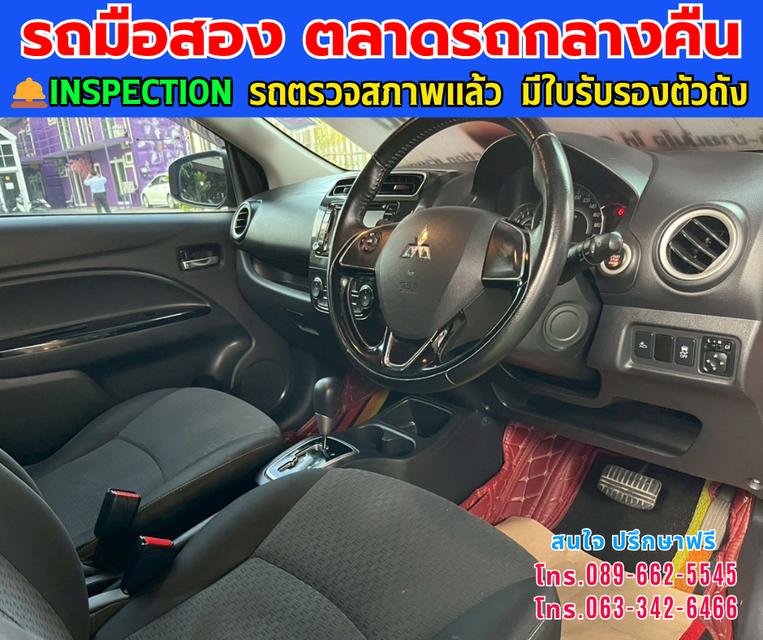 ❇️ปี2016 Mitsubishi MIRAGE 1.2 GLS ❇️ไมล์แท้ 126,xxx กม. ❇️เกียร์ออโต้  ❇️เครื่องเบนซิน 11