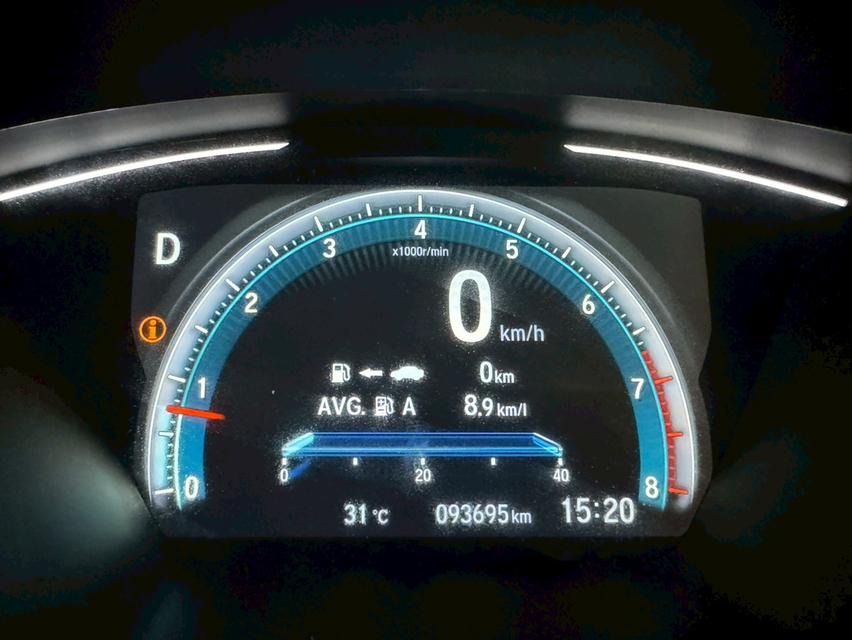 รถบ้าน สภาพดี ฟรีดาวน์ Honda Civic 1.8EL เกียร์ออโต้ รูปที่ 13