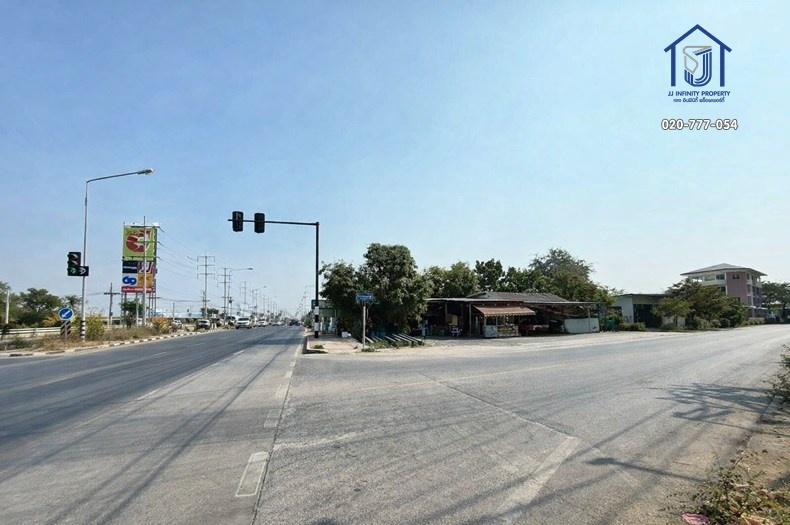 ขายที่ดินถมแล้ว 196 ตารางวา ติดถนนบางกรวย–ไทรน้อย หน้ากว้าง 30 เมตร ตรงข้ามBig C 1