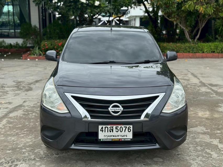 Nissan Almera 1.2E ปี2016 AT สีเทา รูปที่ 2