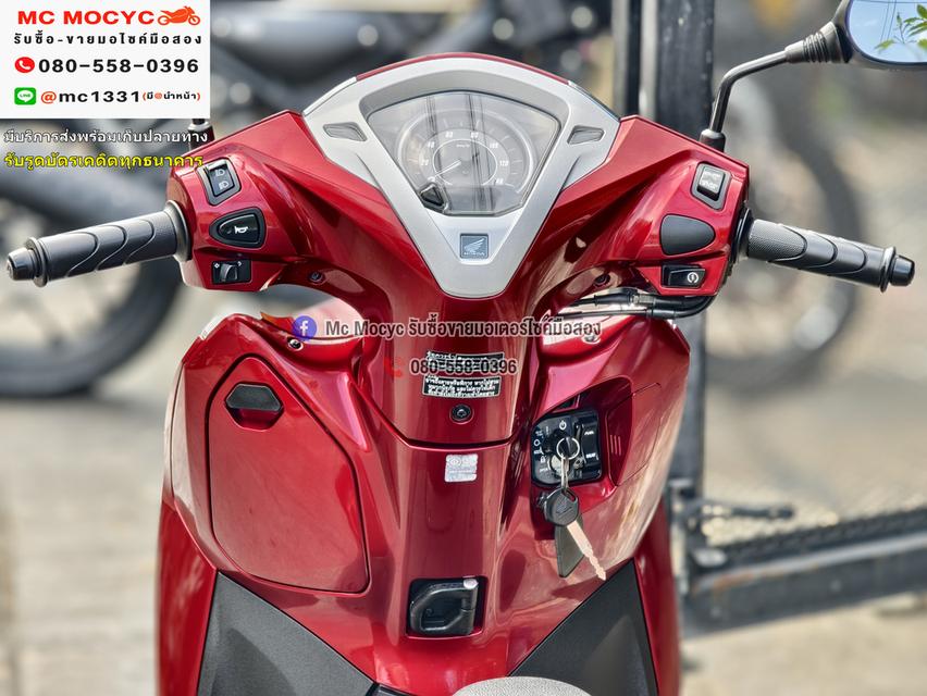 Lead 125i 2v 2022 วิ่ง1000โล รถบ้านแท้มือเดียว รถใหม่มาก เล่มเขียวชุดโอนครบ No1257 9