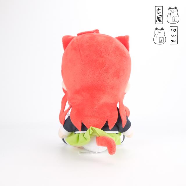 ตุ๊กตา เจ้าสาวผมเป็นแฝดห้า อิตสึกิ・หูแมว 🌟 Itsuki Nakano・ TAITO ~ Anime Plush ~ Standard 18 cm 🐈 รูปที่ 5
