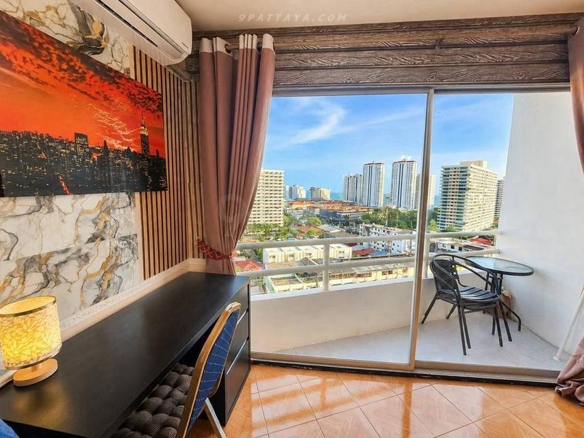 For Rent — Sea View Studio Condo at View Talay 1A Jomtien 32 sq.m.• Floor: 11• Sea view / Jomtien view• Fully furnished 1
