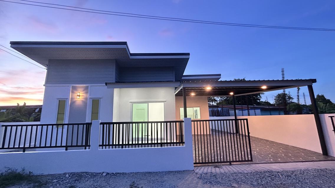 บ้านเดี่ยวชั้นเดียว3นอน2น้ำ 12