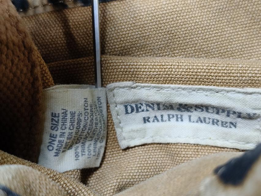 RARE Denim & Supply Ralph Lauren Nylon Tote Bag รูปที่ 8