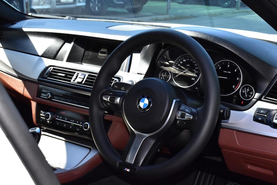 BMW 520D M SPORT 2016 ดีเซล รถบ้านสวยกริบ 12