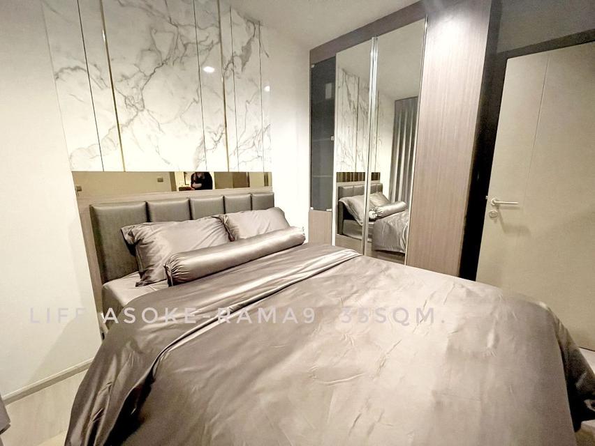 ให้เช่า คอนโด available 1 bedroom plus nice room Life Asoke - Rama 9 : ไลฟ์ อโศก พระราม 9 35 ตรม. near MRT Rama9 and Cen