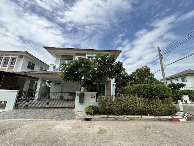 ให้เช่าบ้านเดี่ยว 2 ชั้นหลังมุม 66 ตรว. 3 ห้องนอน โครงการมัณฑนา 2 วงแหวน-อ่อนนุช เขตประเวศ เฟอร์เครื่องใช้ไฟฟ้าพร้อมอยู่ 2