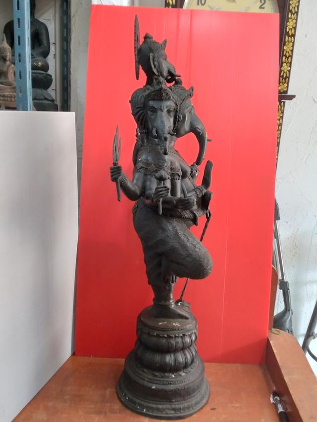 พระพิฆเณศวรฐ่นกว้าง11นิ้วสูง42นิ้ว รูปที่ 4