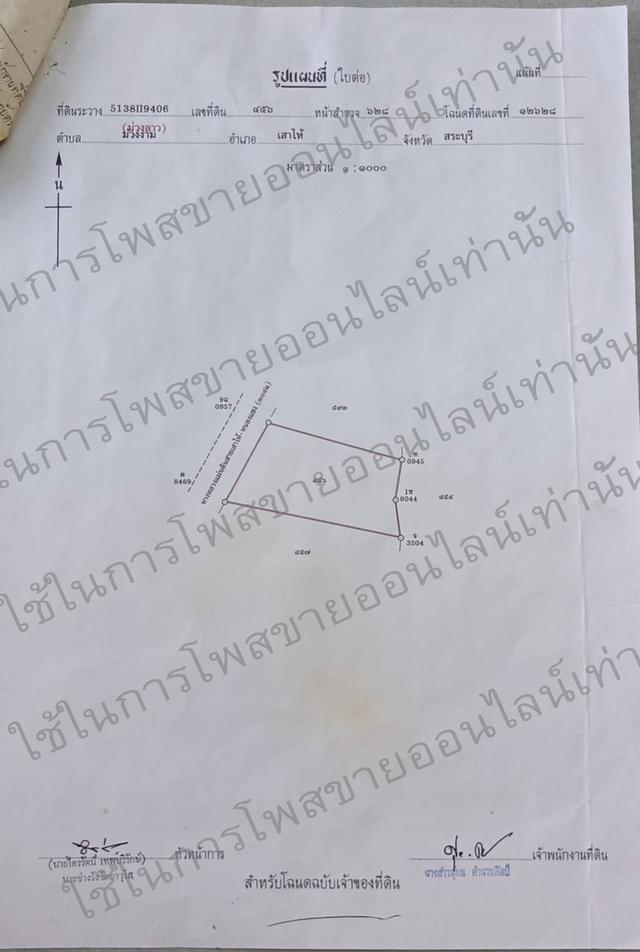 ต้องการขาย ที่ดิน 1 ไร่ 54 ตรว. ต.ม่วงงาม อ.เสาไห้ จ.สระบุรี 12