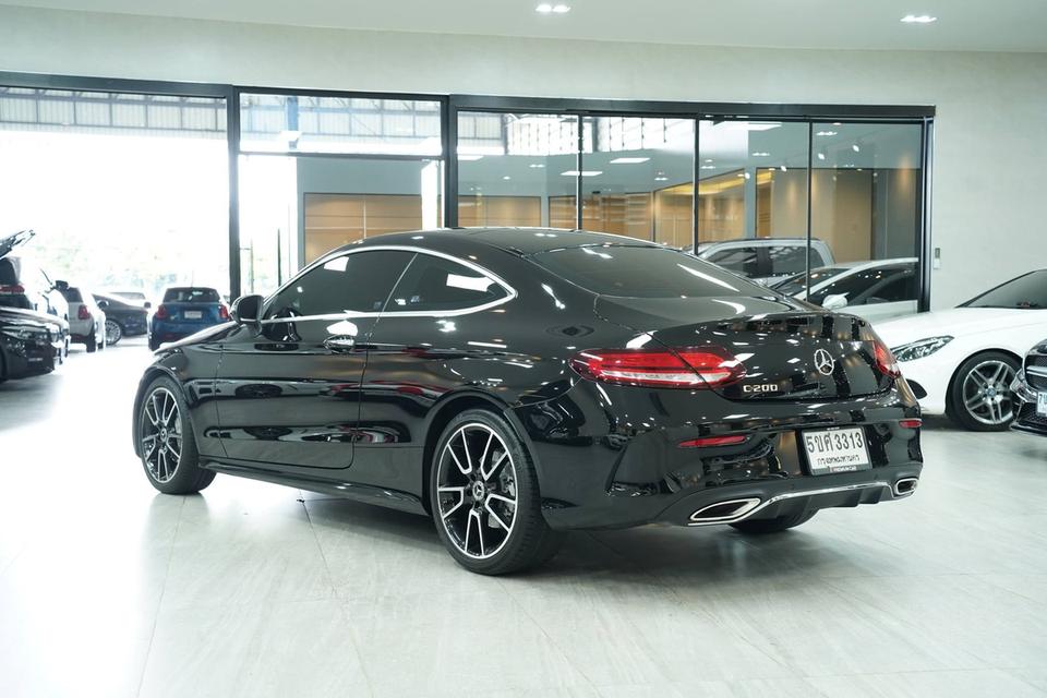 Mercedes-Benz C200 Coupé AMG Dynamic (W205) ปี 2020 สีดำ รูปที่ 4