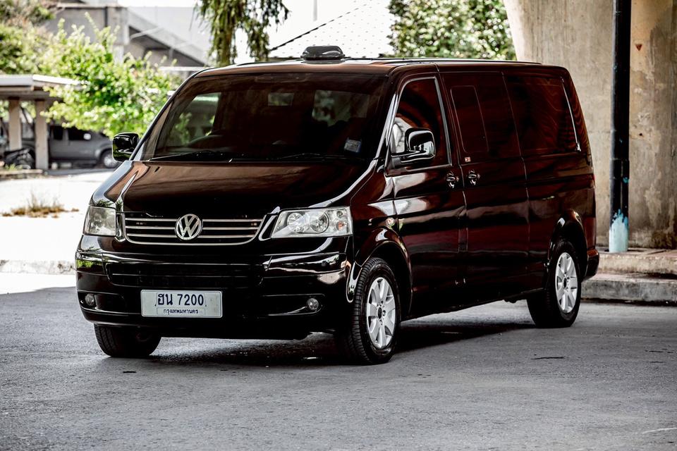 VOLKSWAGEN CARAVELLE 2.5 TD ดีเซล ปี 2010 สีดำ ประตูไฟฟ้า