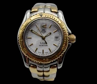 Ladies Tag Heuer Link Professional Two-Tone 18k/SS Watch WT1455 1