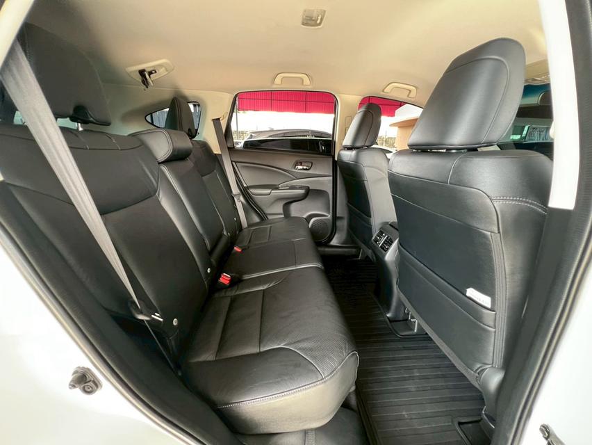 ปี 2015 HONDA CRV, 2.0 E (i-VTEC)โฉม ปี12-17 สีขาว เกียร์ออโต้ เครื่องเบนซิน 8