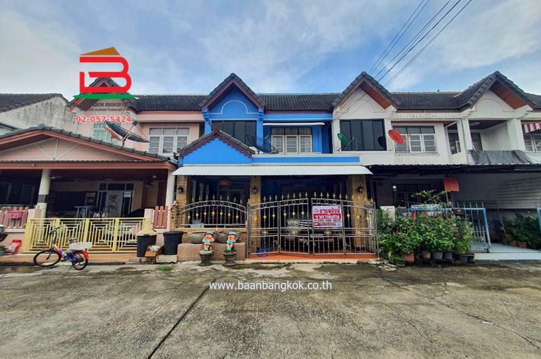 ทาวน์เฮาส์ หมู่บ้นานเมธา 2 ถนนคู้บอน 27 แยก 29 แขวงท่าแร้ง เขตบางเขน กรุงเทพฯ 1