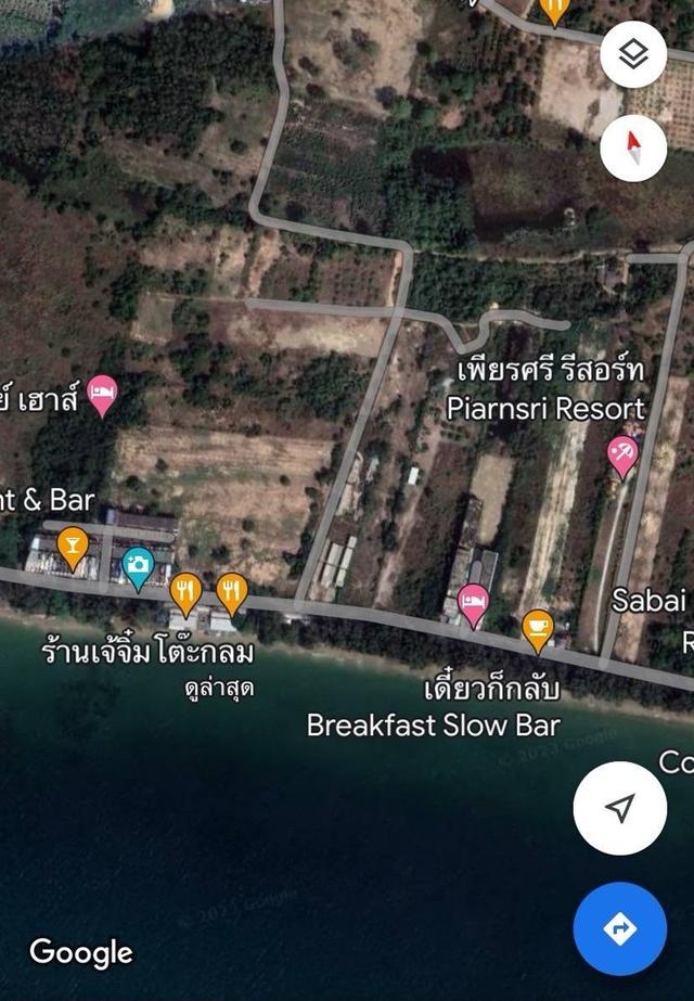 ขายที่ดินใกล้หาดแม่รำพึง ราคาไร่ละ 4 ล้าน 6
