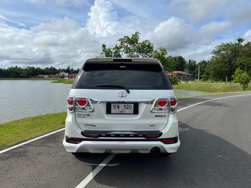 TOYOTA FORTUNER 2012 3.0 TRD Sportivo 4WD AT 💓 รถครอบครัวท็อปสุด ออโต้โฟวิน สีขาวมุกสวย เเต่งTRDครบชุด ออฟชั่นใช้ได้หมด เครื่องยนต์เเรงๆ 6
