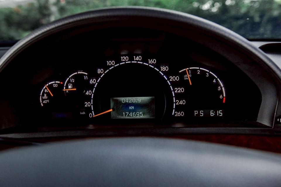 Benz S280 Sedan ปี 2001 สีน้ำเงิน สวยสภาพดีมาก 14