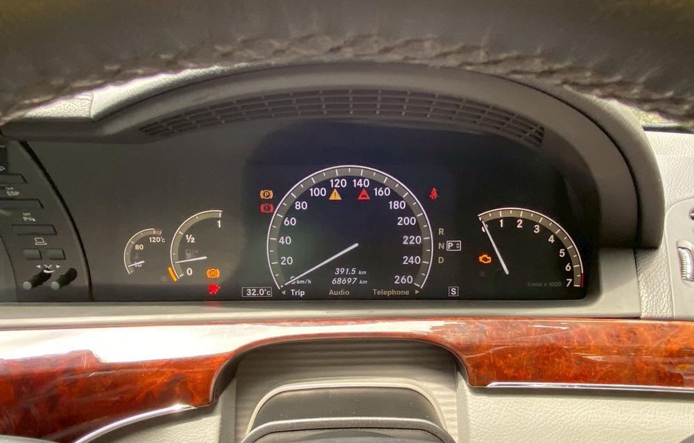 รถหรูระดับผู้บริหาร ออปชั่นเต็ม ไมล์น้อย Mercedes-Benz S300LW221 ปี 2007 รูปที่ 8