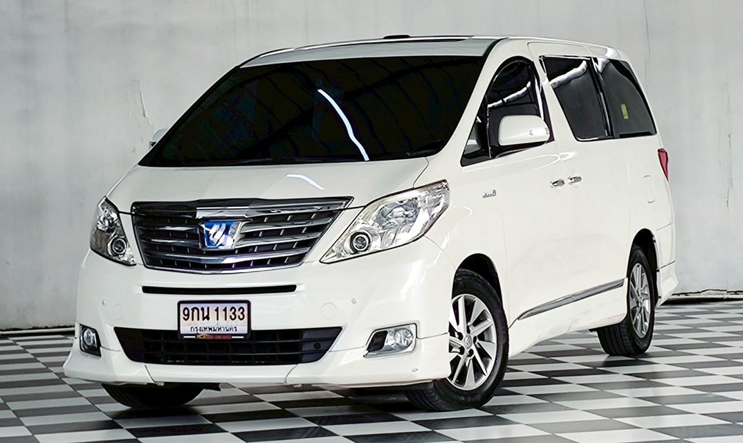 ⚡TOYOTA Alphard 2.4 Hybrid  ปี 2013 (*ไม่ให้ทบ1133)