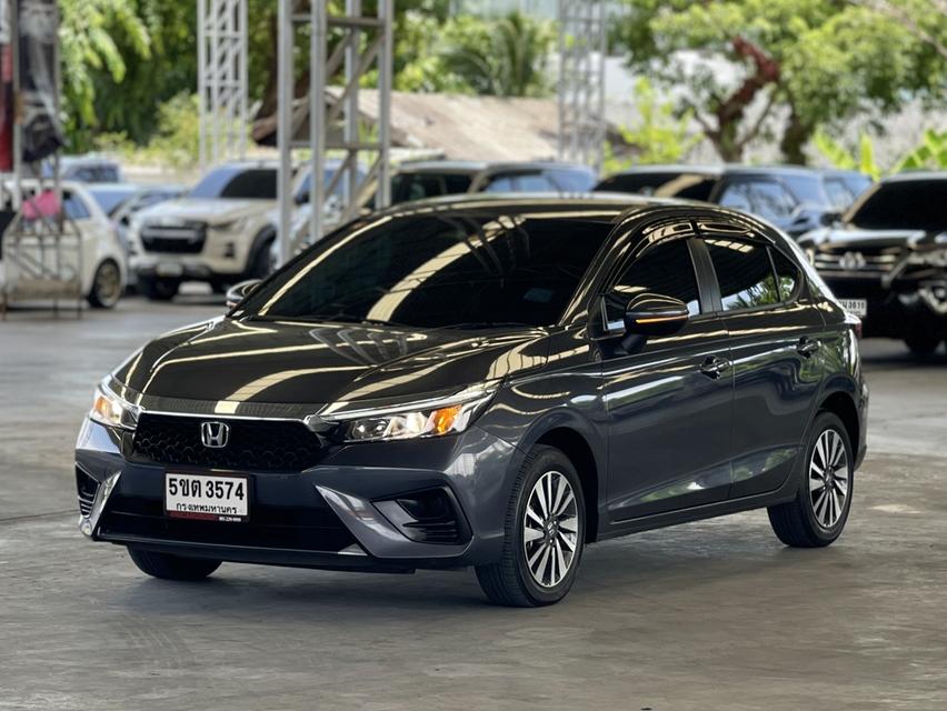 2024 HONDA CITY 1.0 SV Hatchback สีเทา เลขไมล์ 17650 กม.