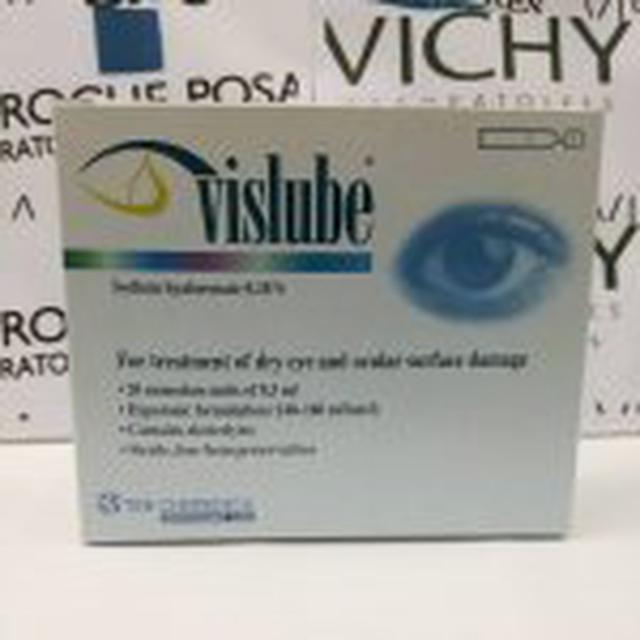 Vislube น้ำตาเทียม Vislube Sodium Hyaluronate 0.18% บรรจุ 20 1