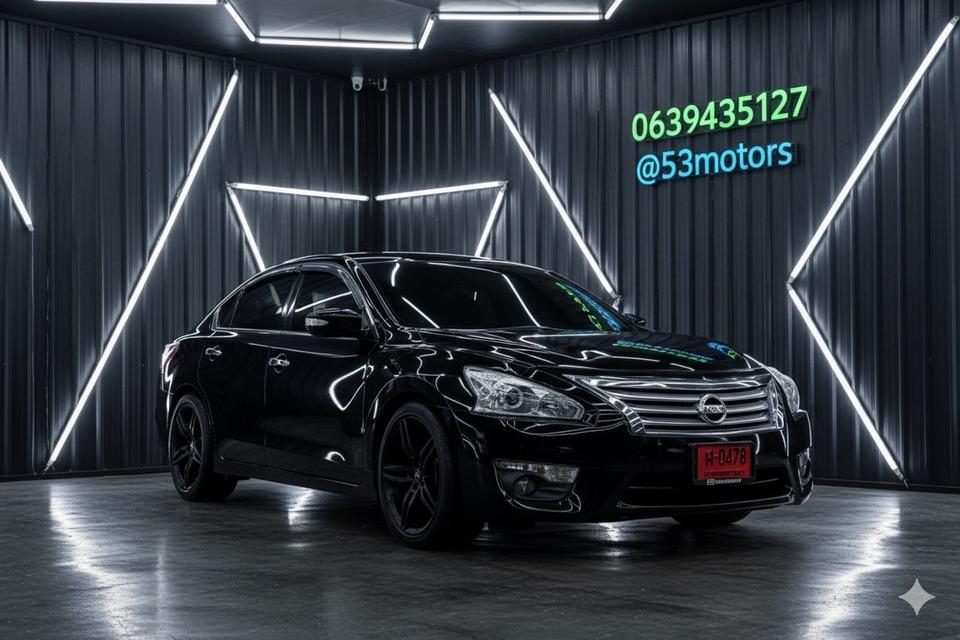 รหัสรถ 67GG4366 Nissan Teana ปี 2014 สีดำ