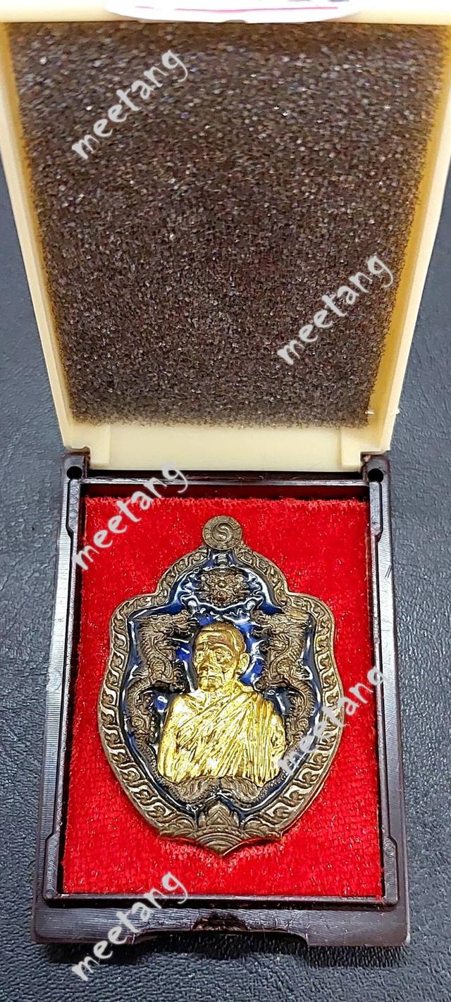 ✨️เหรียญเจ้าสัวบบูรพา✨️🙏หลวงปู่บุญมา โชติธรรมโม🙏📣เนื้อสัตตะหน้ากากทองทิพย์ คุ้ยพื้นลงยาน้ำเงิน🎉เ✨️ลขผ๒๘✨️ ปี๒๕๖๓💥รายการจอง8.15💥