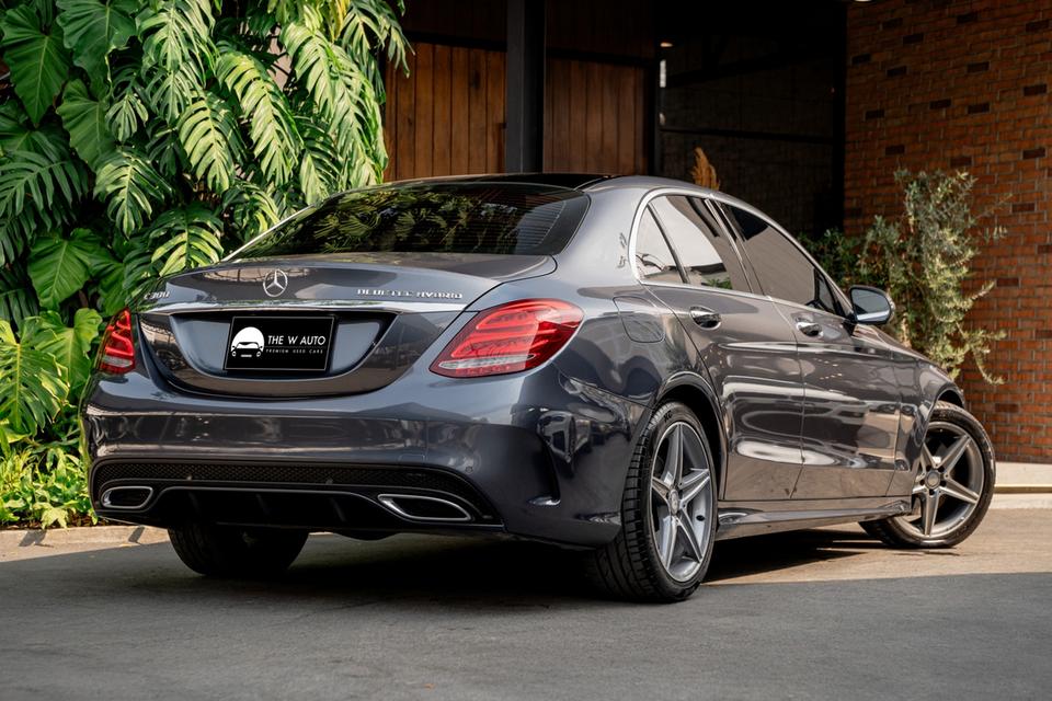 Mercedes-Benz C300  AMG Bluetec Hybrid ปี 2016📌𝐁𝐄𝐍𝐙 𝐂𝟑𝟎𝟎 เข้าใหม่สีพิเศษ! งานดี 8 แสนยังมีทอน 💵✨ 2