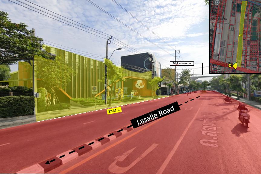 ที่ดินทำเลศักยภาพ ลาซาล 83 4